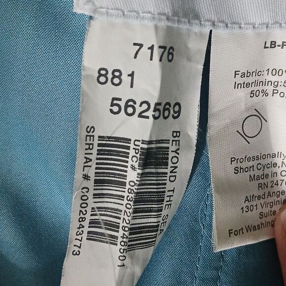 Alfred Angelo Style# 7176 Strapless chiffon beyond the sea dress Sz 4 NWOT - Picture 9 of 11